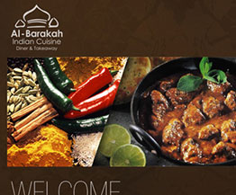 Al-Barakah Indian Restaurant Website Design and Develop